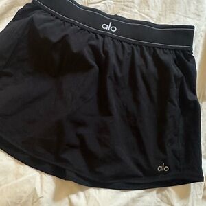 Alo Black Athletic Skirt
